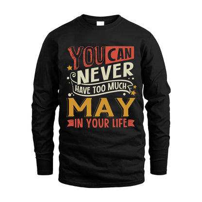 MAY TT2-TK79 Personalized Funny Quote Apparel