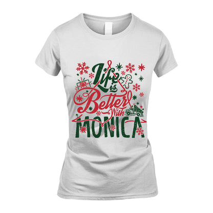 MONICA MRC-TT36 Personalized Funny Quote Apparel
