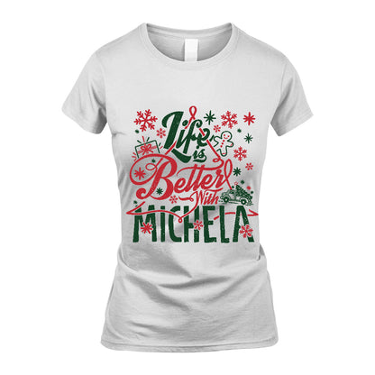 MICHELA MRC-TT36 Personalized Funny Quote Apparel