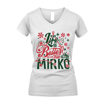 MIRKO MRC-TT36 Personalized Funny Quote Apparel