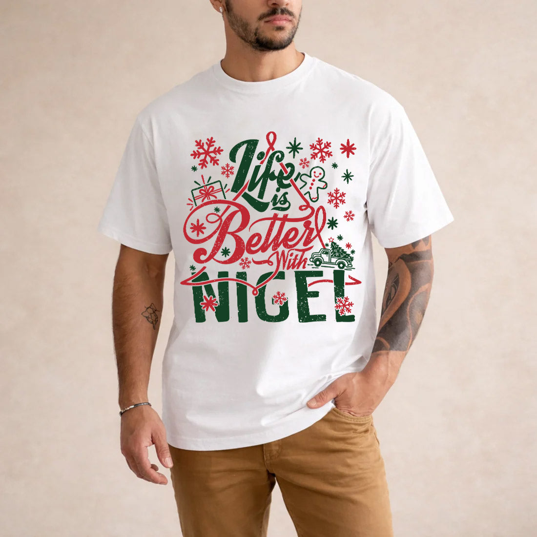 NIGEL MRC-TT36 Personalized Funny Quote Apparel