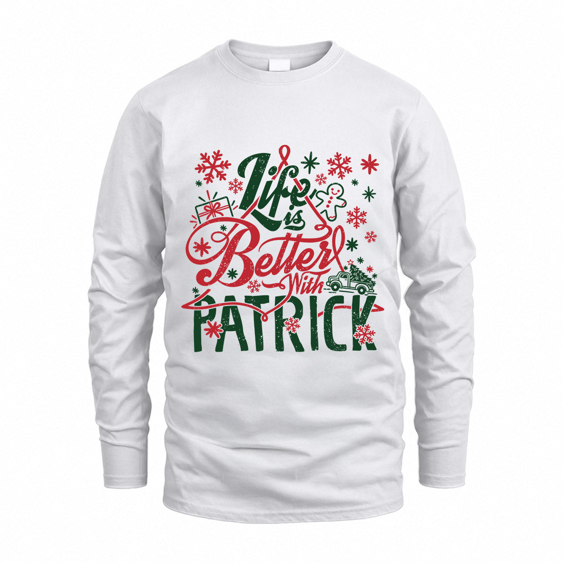 PATRICK MRC-TT36 Personalized Funny Quote Apparel