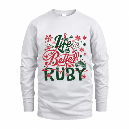 RUBY MRC-TT36 Personalized Funny Quote Apparel