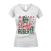 Women's V-Neck T-Shirt