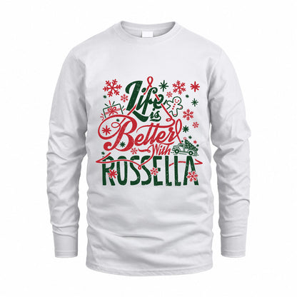 ROSSELLA MRC-TT36 Personalized Funny Quote Apparel