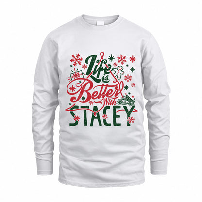 STACEY MRC-TT36 Personalized Funny Quote Apparel