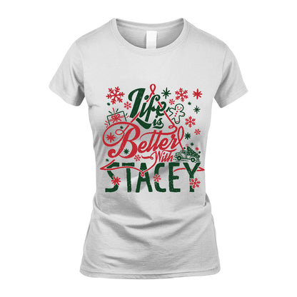 STACEY MRC-TT36 Personalized Funny Quote Apparel