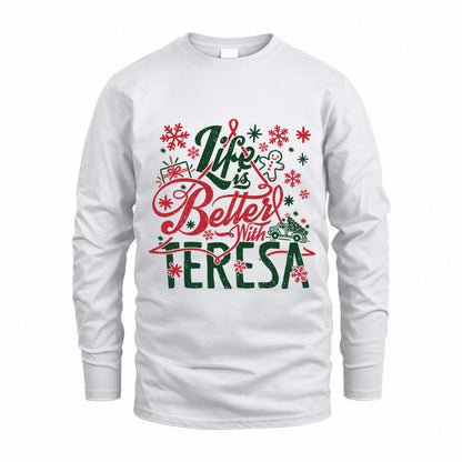 TERESA MRC-TT36 Personalized Funny Quote Apparel
