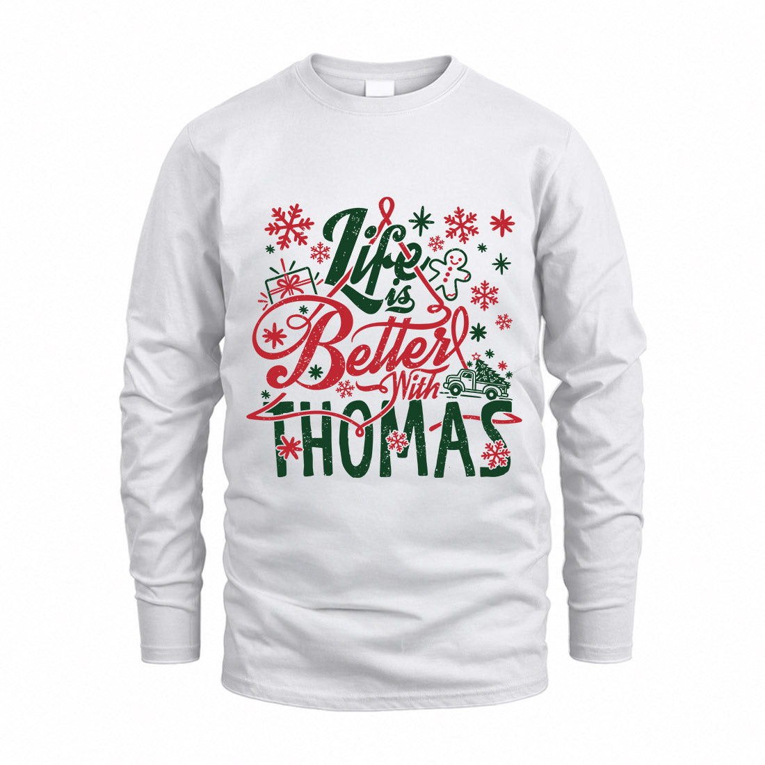 THOMAS MRC-TT36 Personalized Funny Quote Apparel