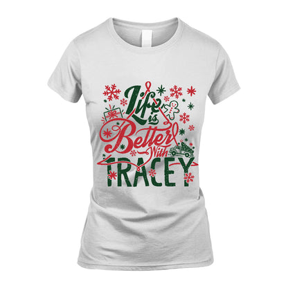 TRACEY MRC-TT36 Personalized Funny Quote Apparel
