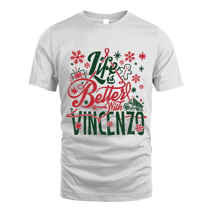 VINCENZO MRC-TT36 Personalized Funny Quote Apparel