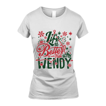 WENDY MRC-TT36 Personalized Funny Quote Apparel