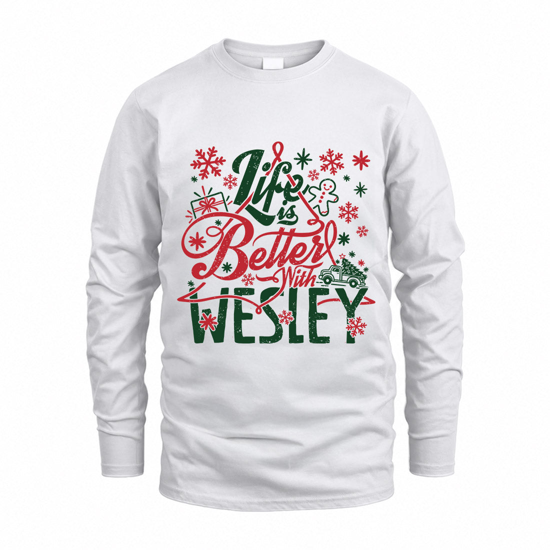WESLEY MRC-TT36 Personalized Funny Quote Apparel