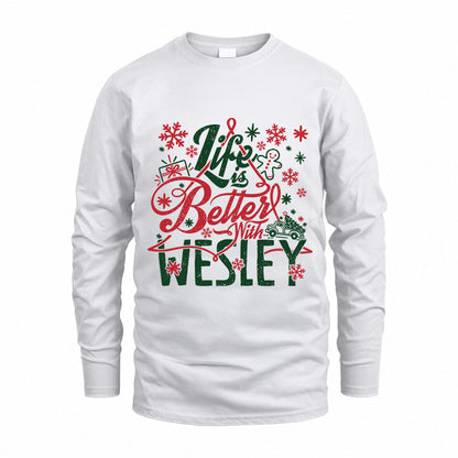 WESLEY MRC-TT36 Personalized Funny Quote Apparel