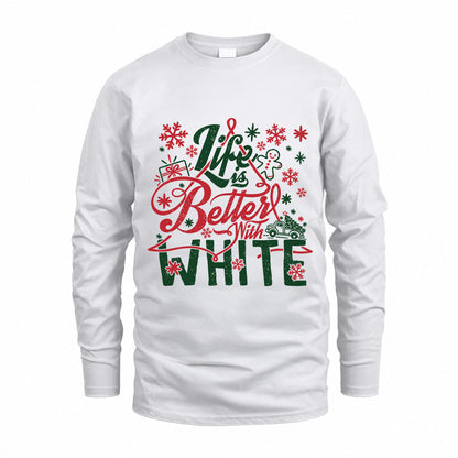 WHITE MRC-TT36 Personalized Funny Quote Apparel