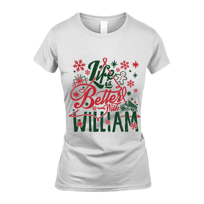 WILLIAM MRC-TT36 Personalized Funny Quote Apparel