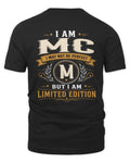 MC KT88-V9 - Personalized “I Am NAME I May Not Be Perfect, But I Am Limited Edition”