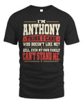 ANTHONY-KTL06-H009 I’m [NAME] – Think I Care? Personalized Funny T-Shirt
