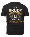 BRUCE KT88-V9 - Personalized “I Am NAME I May Not Be Perfect, But I Am Limited Edition”