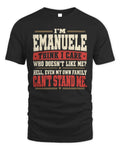 EMANUELE-KTL06-H009 I’m [NAME] – Think I Care? Personalized Funny T-Shirt