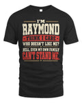 RAYMOND-KTL06-H009 I’m [NAME] – Think I Care? Personalized Funny T-Shirt