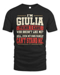 GIULIA-KTL06-H009 I’m [NAME] – Think I Care? Personalized Funny T-Shirt