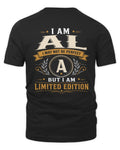 AL KT88-V9 - Personalized “I Am NAME I May Not Be Perfect, But I Am Limited Edition”