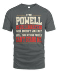POWELL-KTL06-H009 I’m [NAME] – Think I Care? Personalized Funny T-Shirt