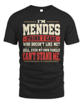 MENDES-KTL06-H009 I’m [NAME] – Think I Care? Personalized Funny T-Shirt