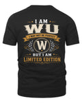 WU KT88-V9 - Personalized “I Am NAME I May Not Be Perfect, But I Am Limited Edition”