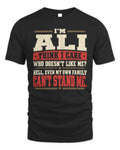 ALI-KTL06-H009 I’m [NAME] – Think I Care? Personalized Funny T-Shirt