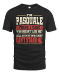 PASQUALE-KTL06-H009 I’m [NAME] – Think I Care? Personalized Funny T-Shirt