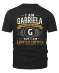 GABRIELA KT88-V9 - Personalized “I Am NAME I May Not Be Perfect, But I Am Limited Edition”