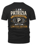 PATRIZIA KT88-V9 - Personalized “I Am NAME I May Not Be Perfect, But I Am Limited Edition”
