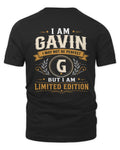 GAVIN KT88-V9 - Personalized “I Am NAME I May Not Be Perfect, But I Am Limited Edition”
