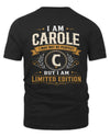 CAROLE KT88-V9 - Personalized “I Am NAME I May Not Be Perfect, But I Am Limited Edition”