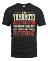 YAMAMOTO-KTL06-H009 I’m [NAME] – Think I Care? Personalized Funny T-Shirt