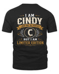 CINDY KT88-V9 - Personalized “I Am NAME I May Not Be Perfect, But I Am Limited Edition”