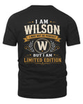 WILSON KT88-V9 - Personalized “I Am NAME I May Not Be Perfect, But I Am Limited Edition”