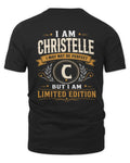 CHRISTELLE KT88-V9 - Personalized “I Am NAME I May Not Be Perfect, But I Am Limited Edition”