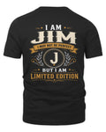 JIM KT88-V9 - Personalized “I Am NAME I May Not Be Perfect, But I Am Limited Edition”