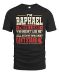 RAPHAEL-KTL06-H009 I’m [NAME] – Think I Care? Personalized Funny T-Shirt