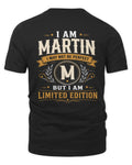 MARTIN KT88-V9 - Personalized “I Am NAME I May Not Be Perfect, But I Am Limited Edition”
