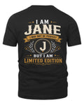 JANE KT88-V9 - Personalized “I Am NAME I May Not Be Perfect, But I Am Limited Edition”