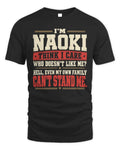 NAOKI-KTL06-H009 I’m [NAME] – Think I Care? Personalized Funny T-Shirt