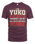 YUKO-KTL06-H009 I’m [NAME] – Think I Care? Personalized Funny T-Shirt
