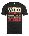 YOKO-KTL06-H009 I’m [NAME] – Think I Care? Personalized Funny T-Shirt