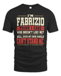 FABRIZIO-KTL06-H009 I’m [NAME] – Think I Care? Personalized Funny T-Shirt