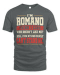 ROMANO-KTL06-H009 I’m [NAME] – Think I Care? Personalized Funny T-Shirt