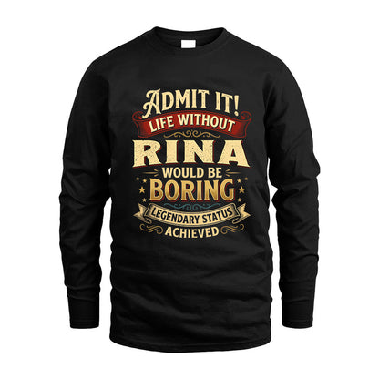 RINA TT3-TK79 Personalized Funny Quote Apparel